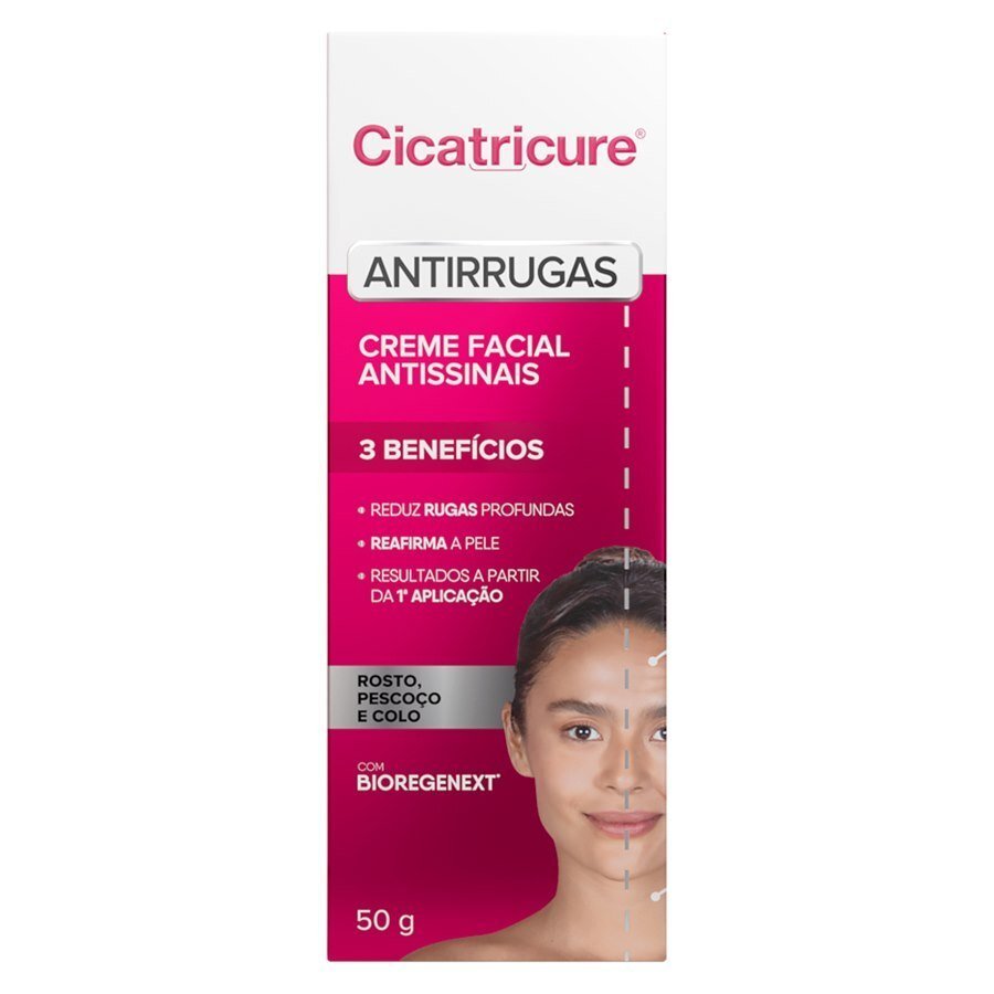 large-637865964219765669-799095.jpg Creme Facial Cicatricure Antissinais Antirrugas 50g - Imagem 1