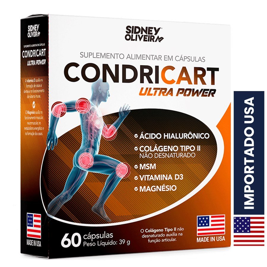 Condricart Ultra Power Made In Usa 60 Cápsulas